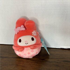 Squishmallows My Melody Pink Floral 7" Inch Plush Sanrio Hello Valentine's Day